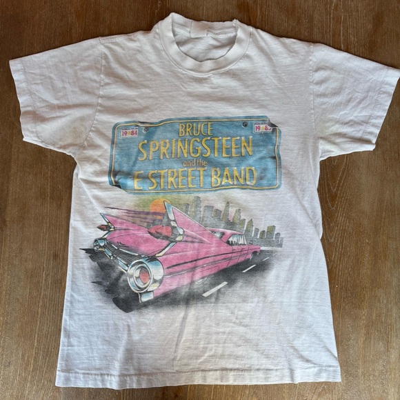 Vintage Bruce Springsteen and the E Street Band Born in the USA ‘84-‘85 tour tee - Picture 1 of 9